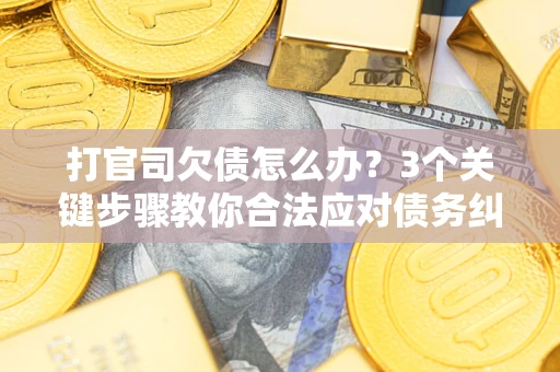 武汉打官司欠债怎么办？3个关键步骤教你合法应对债务纠纷
